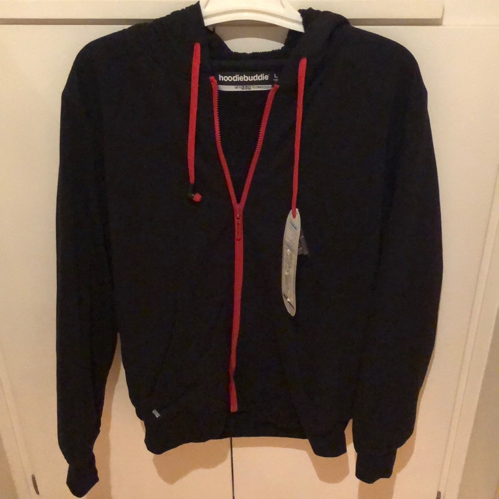 Hoodie with built in headphones